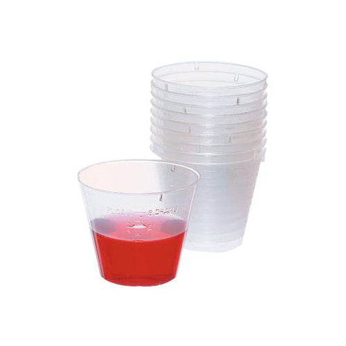 Crosstex CX1 Medicine Mixing Cups Clear Disposable 100/Pk 1 Oz Crosstex CX1 Medicine Mixing Cups Clear Disposable 100/Pk 1 Oz